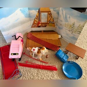 Vintage Barbie - 80s Ski Chalet